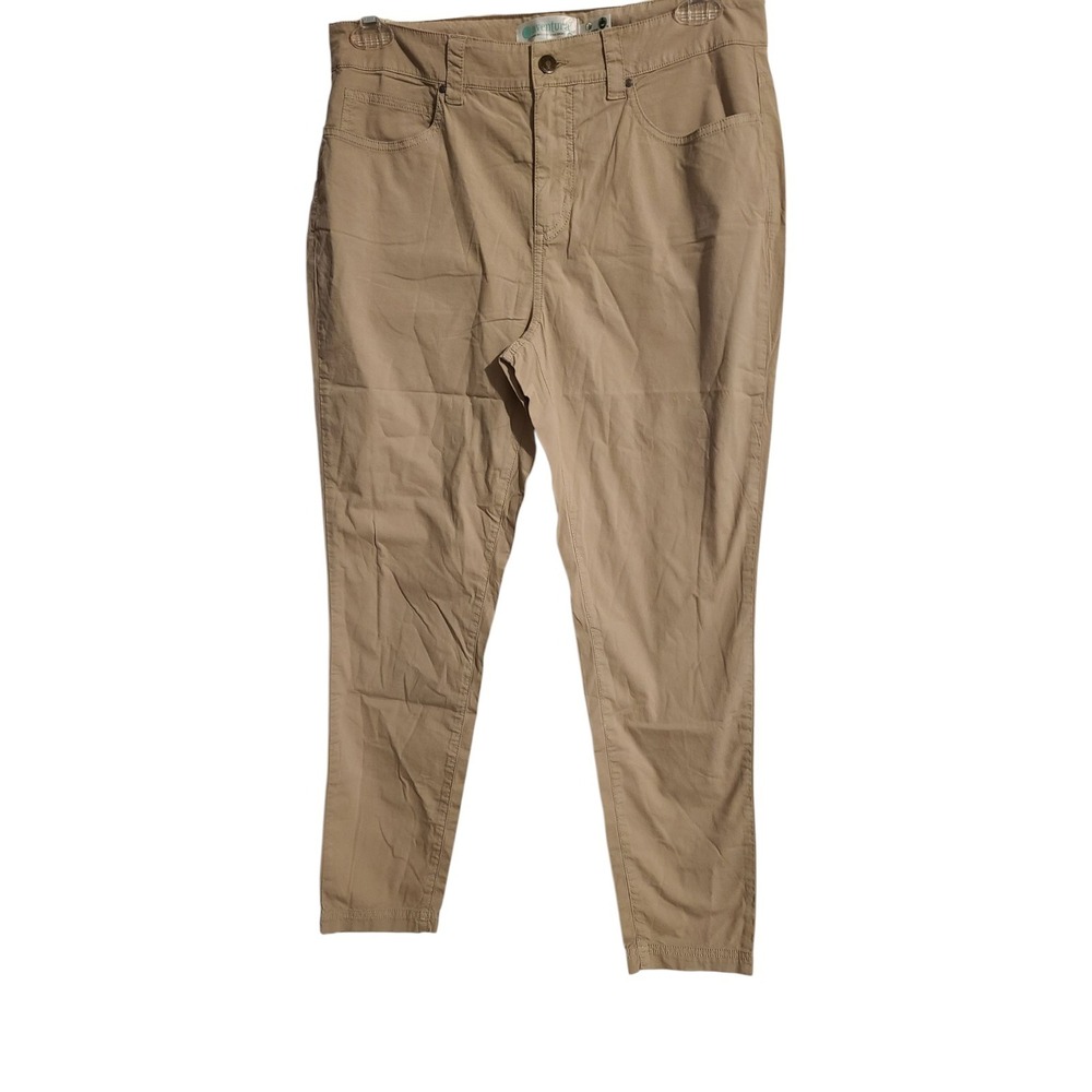 Aventura Women's Beige Size 10 Straight‎ Leg Casual